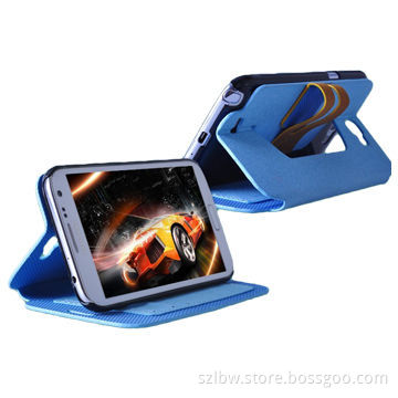 New Design PU Leather Mobile Phone Cases with Lightweight, OEM Orders Welcomed